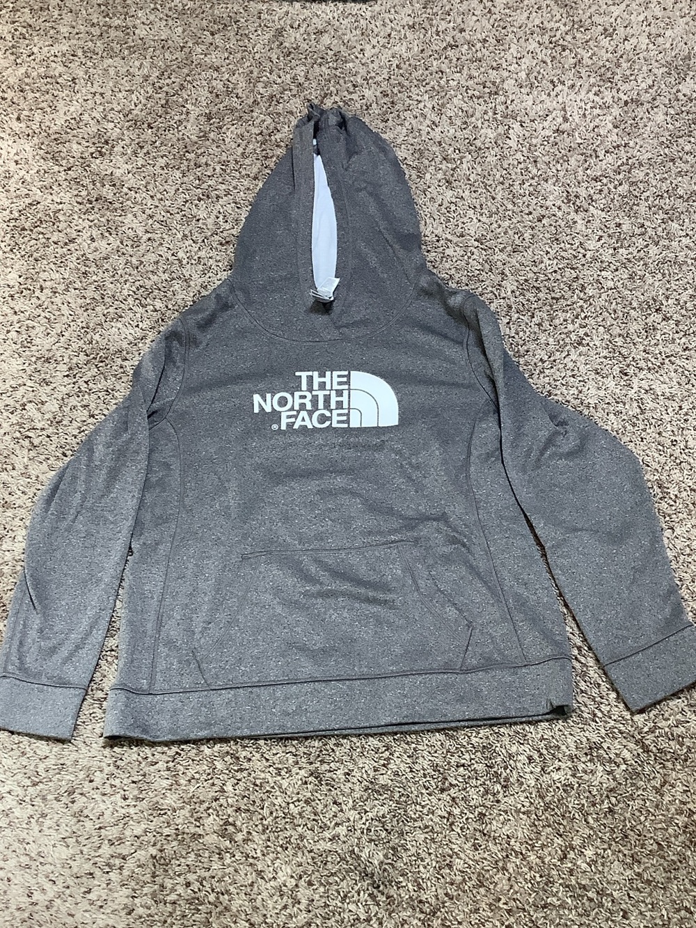 North face women’s gray XL sweatshirt